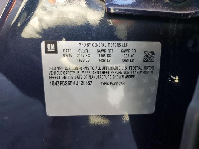 Aukcja sprzedaży 2017 Buick Lacrosse Essence, vin: 1G4ZP5SS5HU120357, numer aukcji: 38251553