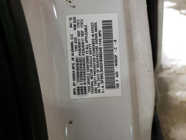 Продажа на аукционе авто 2015 Honda Odyssey Exl, vin: 5FNRL5H65FB086548, номер лота: 38838113
