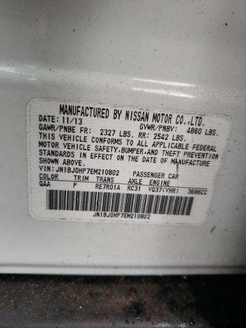 Aukcja sprzedaży 2014 Infiniti Qx50, vin: JN1BJ0HP7EM210802, numer aukcji: 39281863