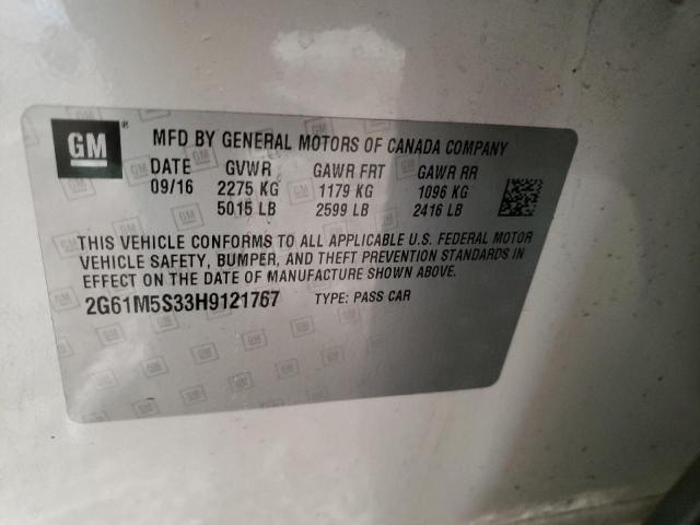 39520403 :رقم المزاد ، 2G61M5S33H9121767 vin ، 2017 Cadillac Xts Luxury مزاد بيع