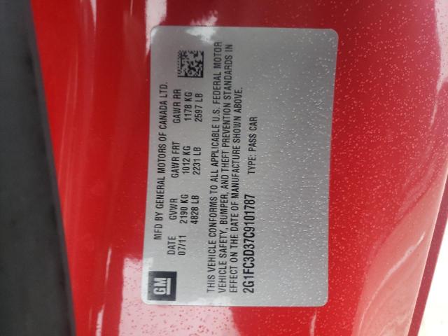 Aukcja sprzedaży 2012 Chevrolet Camaro Lt, vin: 2G1FC3D37C9101787, numer aukcji: 39337943