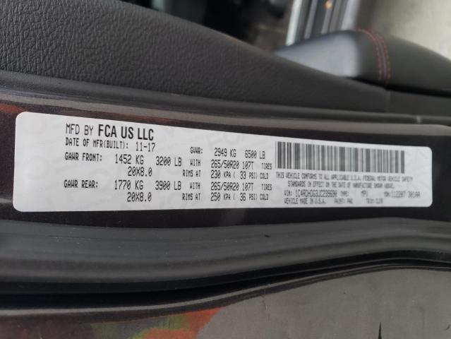 39540683 :رقم المزاد ، 1C4RDHDG3JC239690 vin ، 2018 Dodge Durango Gt مزاد بيع