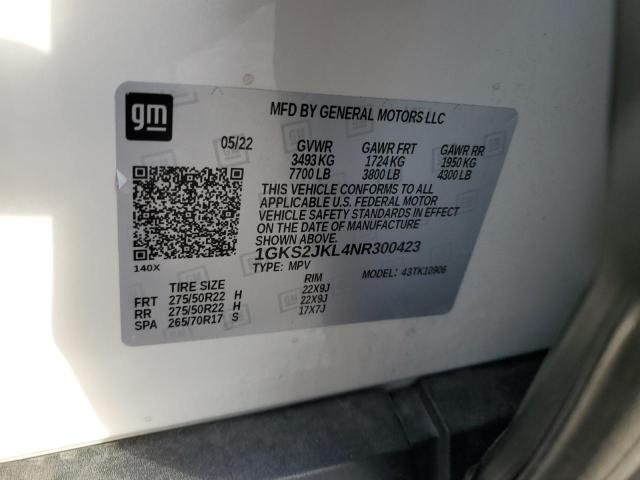 Продажа на аукционе авто 2022 Gmc Yukon Xl Denali, vin: 1GKS2JKL4NR300423, номер лота: 39269153