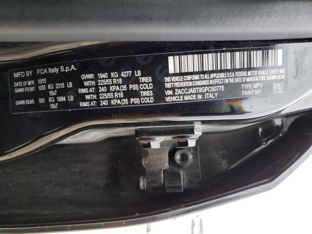Aukcja sprzedaży 2016 Jeep Renegade Latitude, vin: ZACCJABT9GPC60778, numer aukcji: 39486893