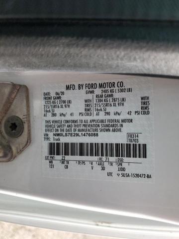 39759223 :رقم المزاد ، NM0LS7E29L1476088 vin ، 2020 Ford Transit Connect Xl مزاد بيع
