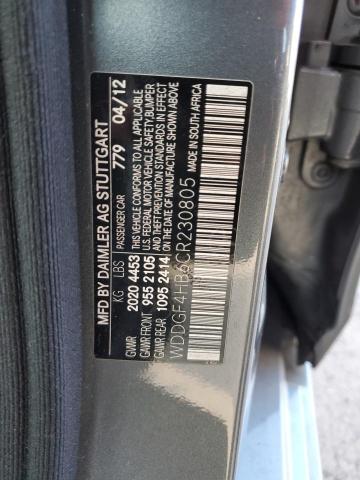 Aukcja sprzedaży 2012 Mercedes-benz C 250, vin: WDDGF4HB6CR230805, numer aukcji: 39291623