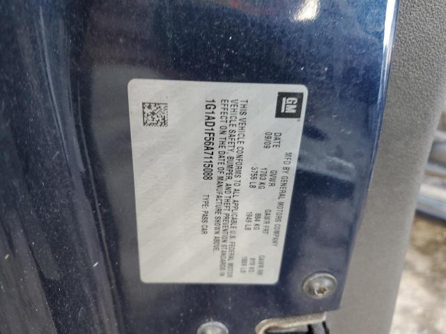 Продаж на аукціоні авто 2010 Chevrolet Cobalt 1lt, vin: 1G1AD1F56A7115088, номер лоту: 39472213