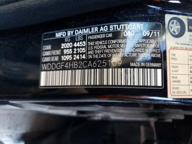 Продажа на аукционе авто 2012 Mercedes-benz C 250, vin: WDDGF4HB2CA625109, номер лота: 40088153