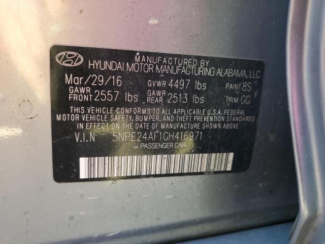 Aukcja sprzedaży 2016 Hyundai Sonata Se, vin: 5NPE24AF1GH416971, numer aukcji: 40460713
