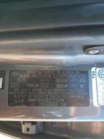 Продаж на аукціоні авто 2013 Kia Forte Ex, vin: KNAFU4A23D5737074, номер лоту: 39278383