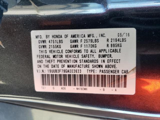 Продажа на аукционе авто 2016 Acura Tlx Advance, vin: 19UUB3F79GA003633, номер лота: 40474713