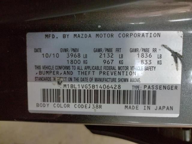Продаж на аукціоні авто 2011 Mazda 3 I, vin: JM1BL1VG5B1406428, номер лоту: 39744183