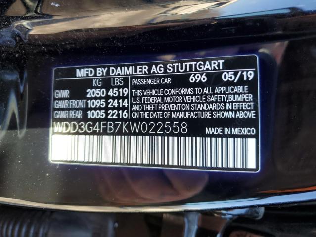 Aukcja sprzedaży 2019 Mercedes-benz A 220 4matic, vin: WDD3G4FB7KW022558, numer aukcji: 40298323