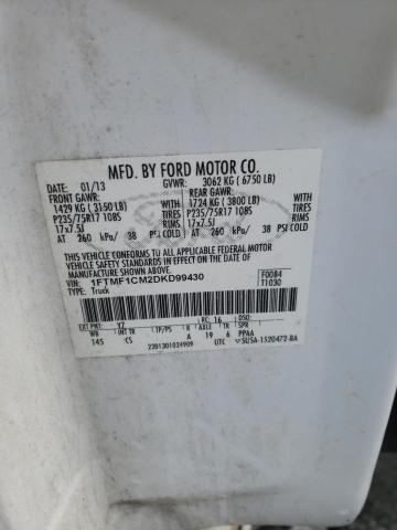 2013 Ford F150 მანქანა იყიდება აუქციონზე, vin: 1FTMF1CM2DKD99430, აუქციონის ნომერი: 40654483