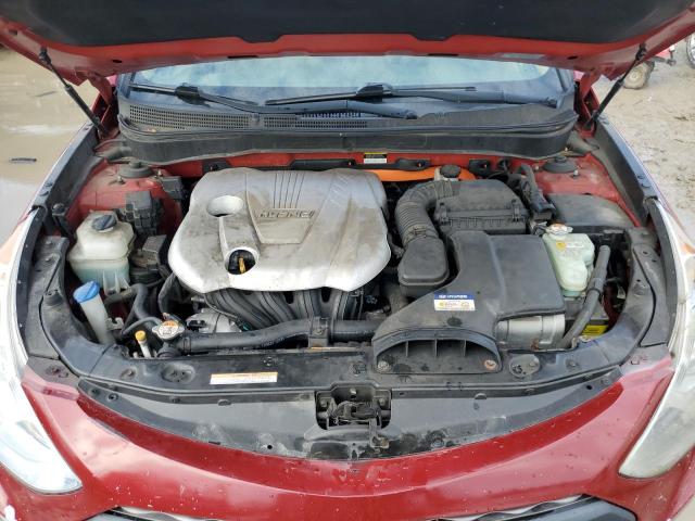 2012 Hyundai Sonata Hybrid მანქანა იყიდება აუქციონზე, vin: KMHEC4A4XCA040960, აუქციონის ნომერი: 40474513