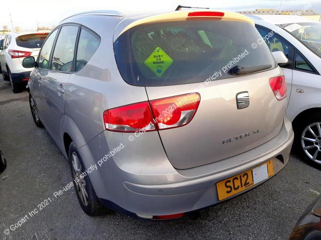 39465053 :رقم المزاد ، VSSZZZ5PZCR036157 vin ، 2012 Seat Altea Xl S مزاد بيع