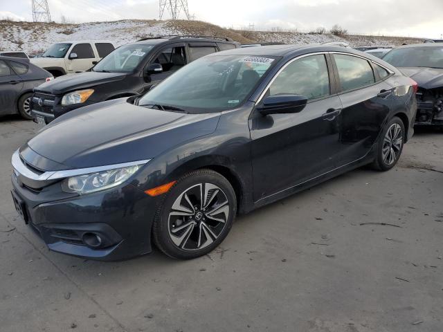 40588303 :رقم المزاد ، 19XFC1F39HE023966 vin ، 2017 Honda Civic Ex مزاد بيع