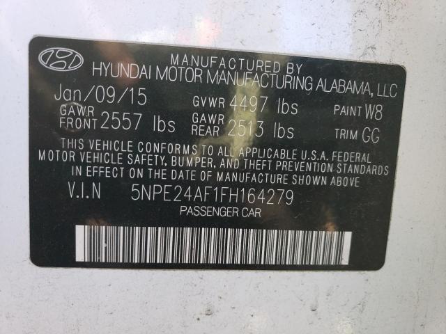 Продажа на аукционе авто 2015 Hyundai Sonata Se, vin: 5NPE24AF1FH164279, номер лота: 40270033