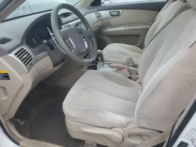 2008 Kia Optima Lx მანქანა იყიდება აუქციონზე, vin: KNAGE123485194279, აუქციონის ნომერი: 40537033