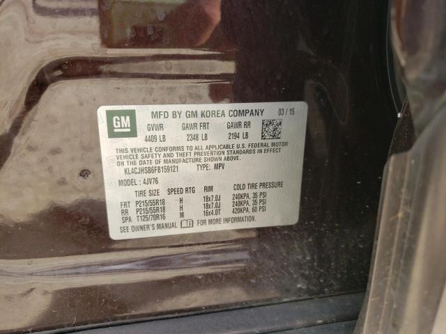 Auction sale of the 2015 Buick Encore Premium, vin: KL4CJHSB6FB159121, lot number: 40770913
