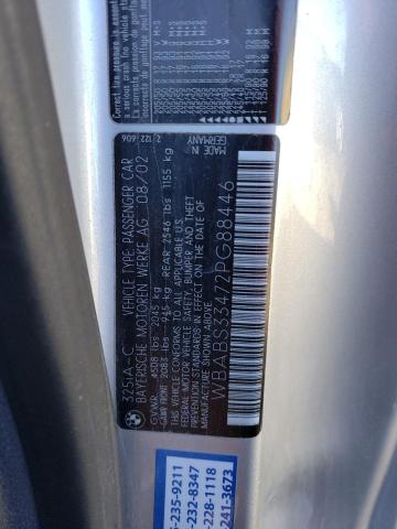 Продаж на аукціоні авто 2002 Bmw 325 Ci, vin: WBABS33472PG88446, номер лоту: 40761993