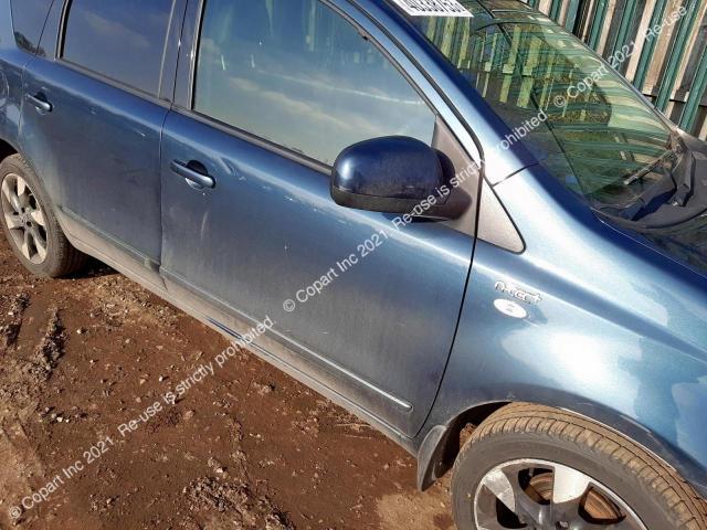 Aukcja sprzedaży 2012 Nissan Note N-tec, vin: SJNFCAE11U2192582, numer aukcji: 40338753