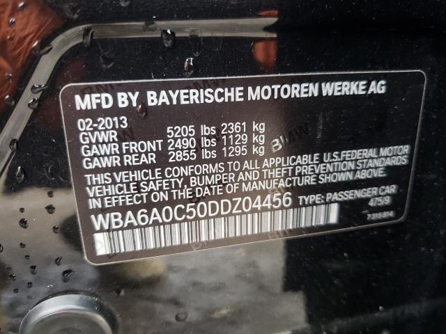 Aukcja sprzedaży 2013 Bmw 640 I, vin: WBA6A0C50DDZ04456, numer aukcji: 40257293