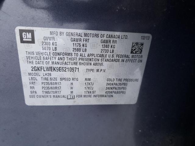 40972053 :رقم المزاد ، 2GKFLWEK9E6210971 vin ، 2014 Gmc Terrain Sle مزاد بيع