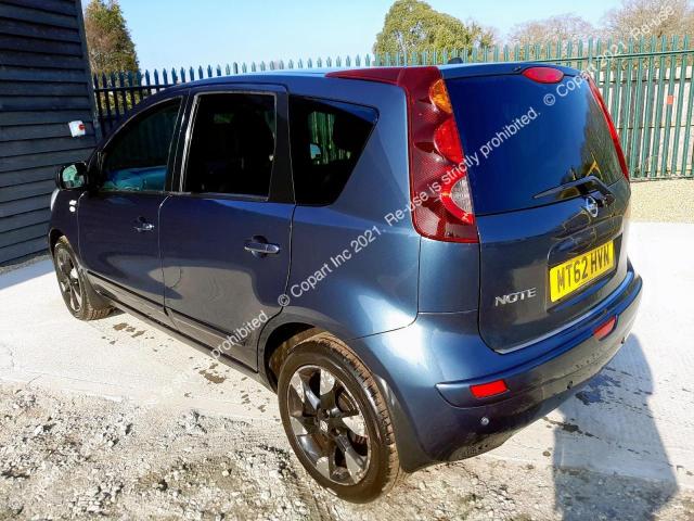 Aukcja sprzedaży 2012 Nissan Note N-tec, vin: SJNFCAE11U2192582, numer aukcji: 40338753