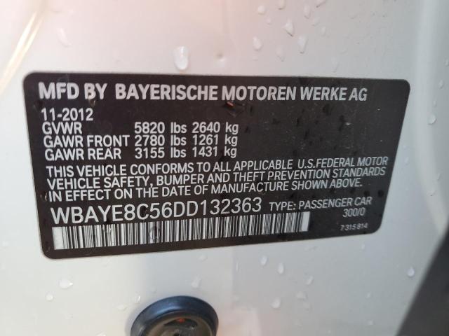 Продажа на аукционе авто 2013 Bmw 750 Li, vin: WBAYE8C56DD132363, номер лота: 40437293