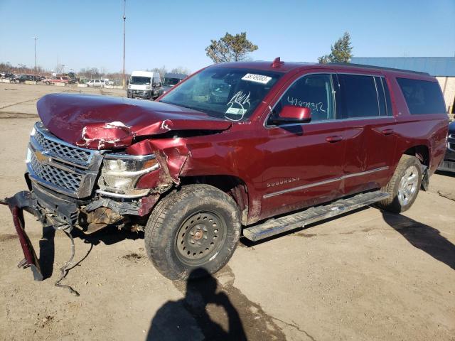 38749383 :رقم المزاد ، 1GNSKHKC0JR384732 vin ، 2018 Chevrolet Suburban K1500 Lt مزاد بيع