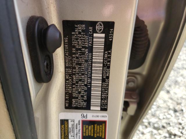 40933913 :رقم المزاد ، 4T1BF1FK9HU382986 vin ، 2017 Toyota Camry Le مزاد بيع