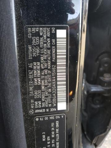 1999 Mercedes-benz S 320w მანქანა იყიდება აუქციონზე, vin: WDBGA32G4XA415462, აუქციონის ნომერი: 41165173