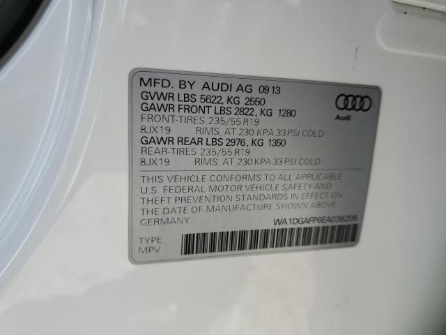 Aukcja sprzedaży 2014 Audi Q5 Premium Plus, vin: WA1DGAFP6EA038206, numer aukcji: 39803723