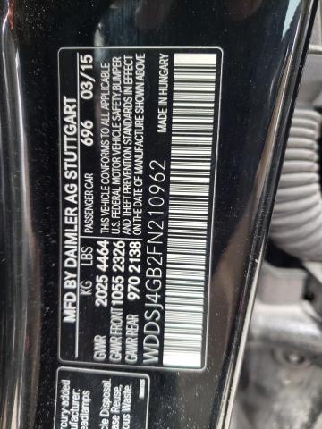 Продаж на аукціоні авто 2015 Mercedes-benz Cla 250 4matic, vin: WDDSJ4GB2FN210962, номер лоту: 41415083