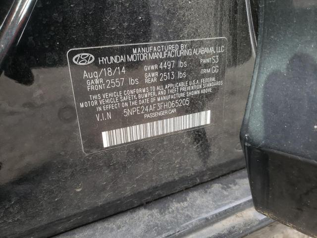 41308783 :رقم المزاد ، 5NPE24AF3FH065205 vin ، 2015 Hyundai Sonata Se مزاد بيع