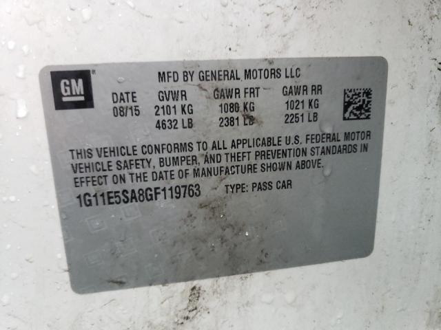 Aukcja sprzedaży 2016 Chevrolet Malibu Limited Ltz, vin: 1G11E5SA8GF119763, numer aukcji: 40736573