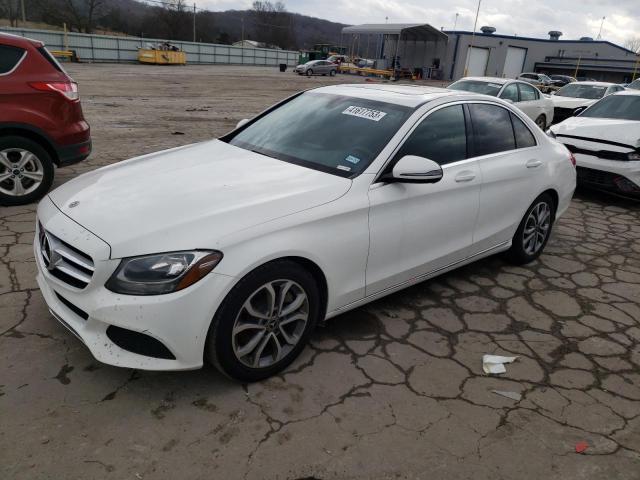 41617753 :رقم المزاد ، 55SWF4JB6JU245340 vin ، 2018 Mercedes-benz C 300 مزاد بيع