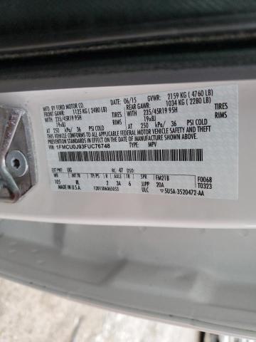 Продаж на аукціоні авто 2015 Ford Escape Titanium, vin: 1FMCU0J93FUC76748, номер лоту: 41346713