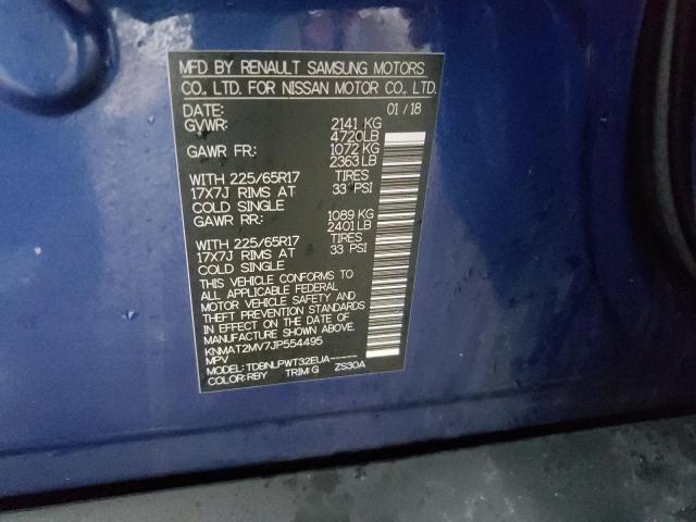 Продажа на аукционе авто 2018 Nissan Rogue S, vin: KNMAT2MV7JP554495, номер лота: 41821303