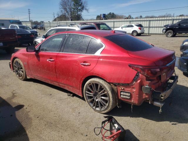 2019 Infiniti Q50 Red Sport 400 მანქანა იყიდება აუქციონზე, vin: JN1FV7AP0KM760914, აუქციონის ნომერი: 41263983