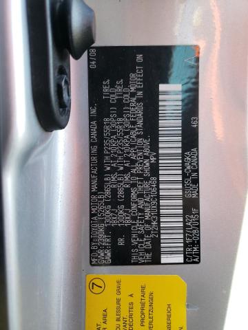40420633 :رقم المزاد ، 2T2HK31UX9C106468 vin ، 2009 Lexus Rx 350 مزاد بيع