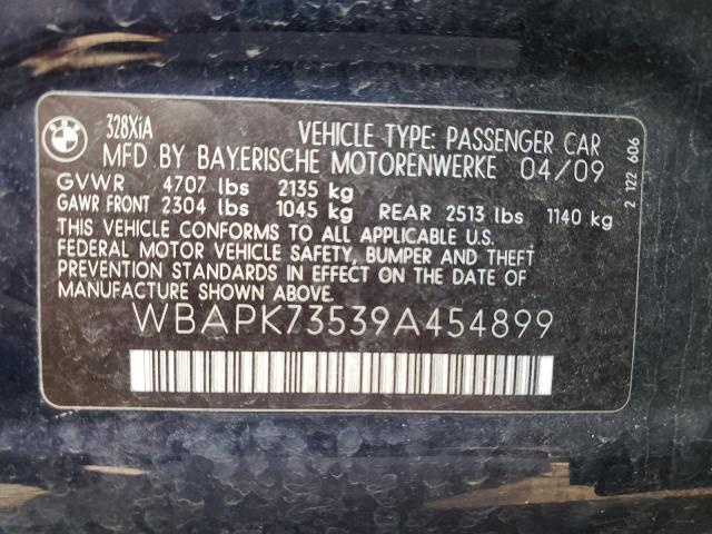 Продаж на аукціоні авто 2009 Bmw 328 Xi, vin: WBAPK73539A454899, номер лоту: 42018163