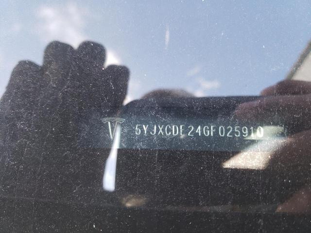 Продаж на аукціоні авто 2016 Tesla Model X, vin: 5YJXCDE24GF025910, номер лоту: 41699593
