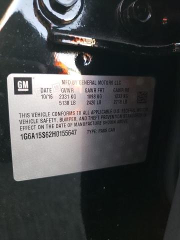 Продажа на аукционе авто 2017 Cadillac Cts-v, vin: 1G6A15S62H0155647, номер лота: 42204963