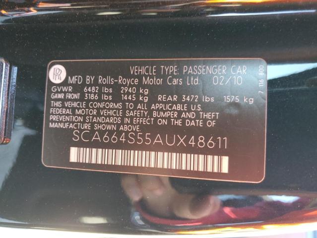 Aukcja sprzedaży 2010 Rolls-royce Ghost, vin: SCA664S55AUX48611, numer aukcji: 42078813