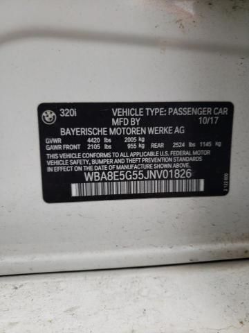 Aukcja sprzedaży 2018 Bmw 320 Xi, vin: WBA8E5G55JNV01826, numer aukcji: 42145903