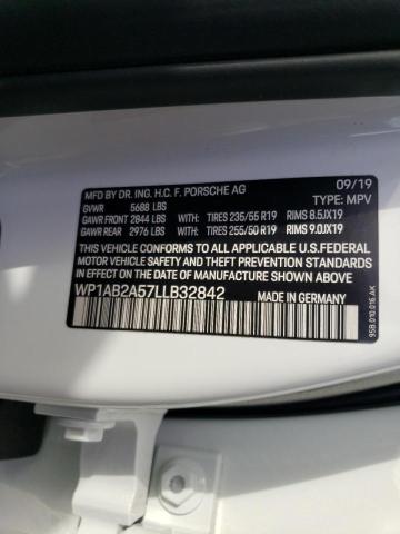 Продаж на аукціоні авто 2020 Porsche Macan S, vin: WP1AB2A57LLB32842, номер лоту: 42078943