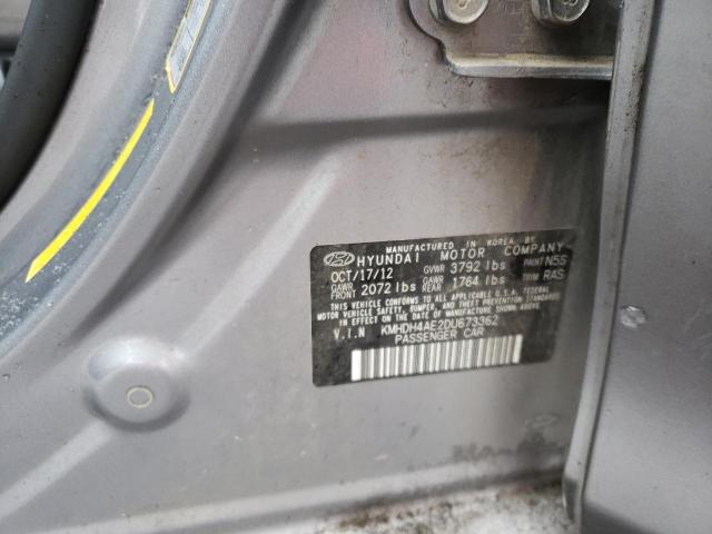 Aukcja sprzedaży 2013 Hyundai Elantra Gls, vin: KMHDH4AE2DU673362, numer aukcji: 41057273