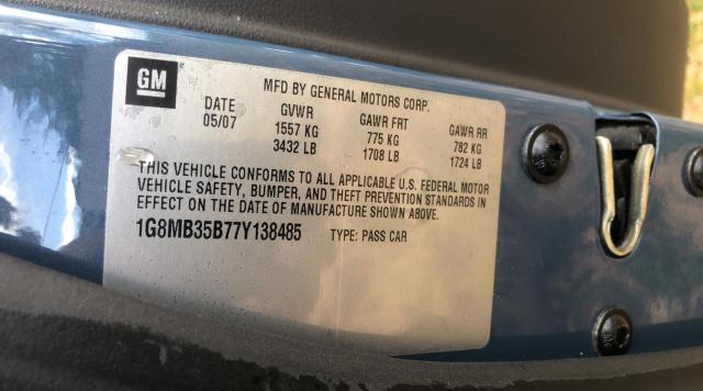 Продажа на аукционе авто 2007 Saturn Sky, vin: 1G8MB35B77Y138485, номер лота: 42611503